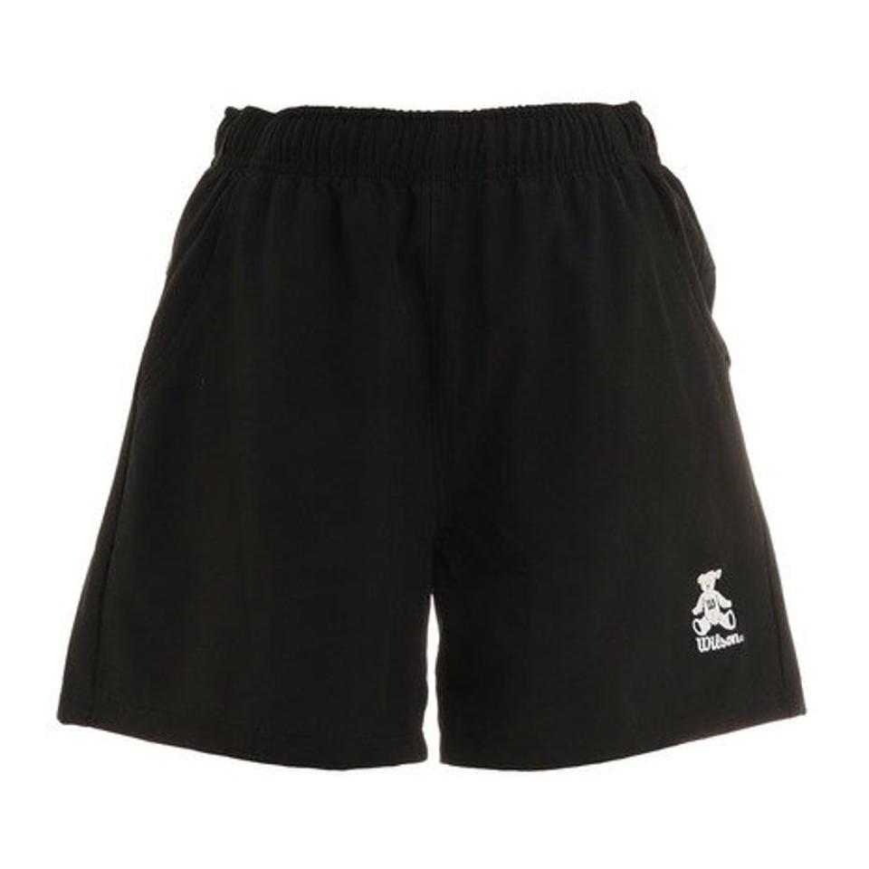 【3点10%OFFクーポン 7/1まで】ウイルソン（Wilson） テニスウェア 4WAY ショートパンツ 412274-BK （レディース）