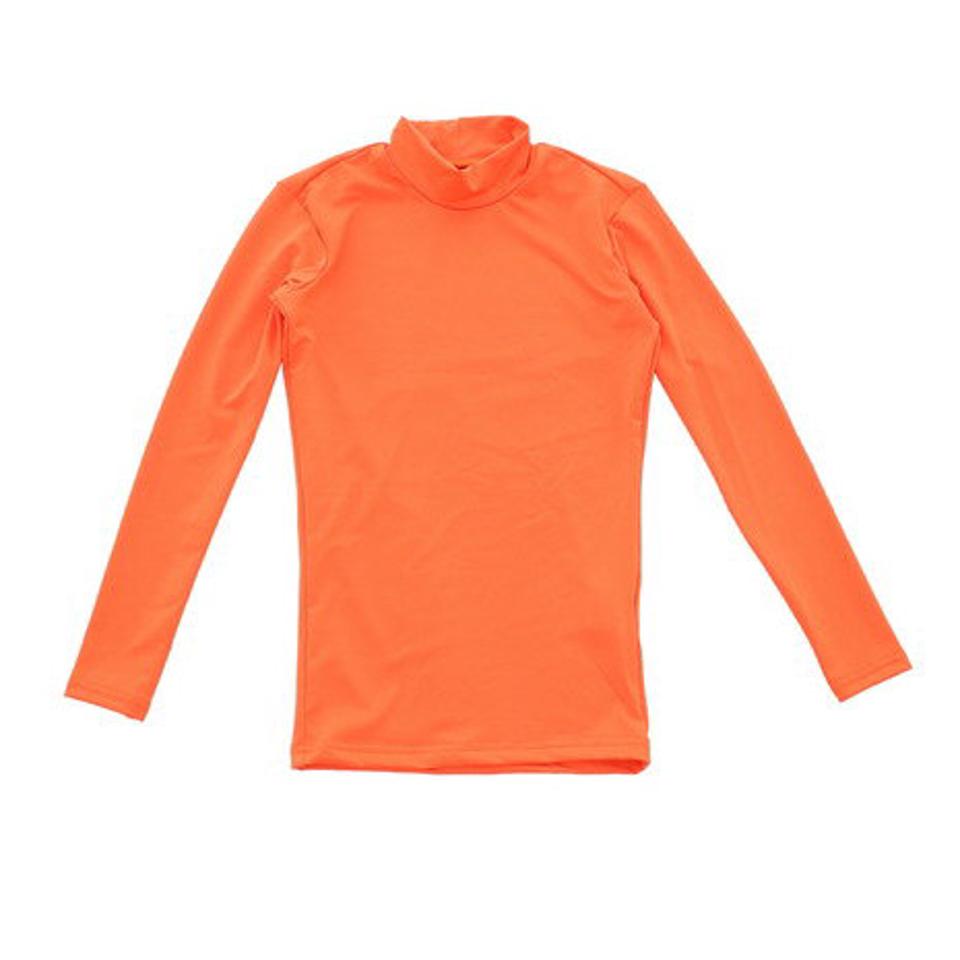 パフォーマンスギア(PG) サッカー ジュニア インナー ストレッチハイネック長袖 シャツ 742PG9ES4531 オレンジ (キッズ)