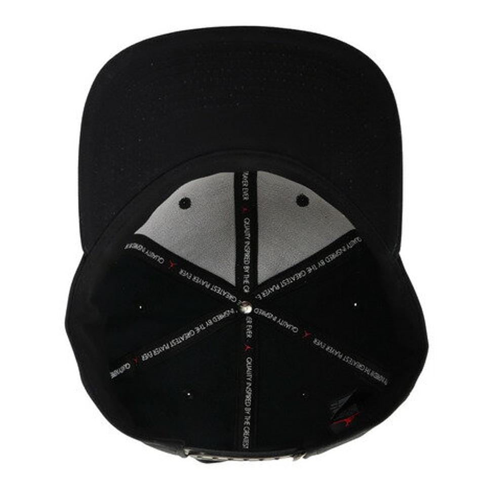 ジョーダン（JORDAN） キャップ 帽子 ジョーダン プロ ジャンプマン スナップバック キャップ AR2118-013 ブラック 黒 （メンズ、レディース）