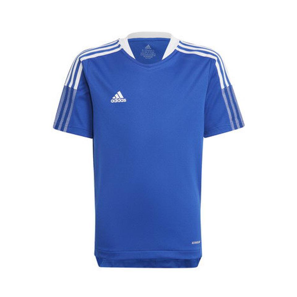 【10/25 24h限定 エントリー&対象3店舗買い回りで最大P10倍!】アディダス(adidas)(キッズ) サッカー ウェア 半袖 ジュニア サッカー ティロ 21 トレーニングジャージー プラクティスシャツ 44875