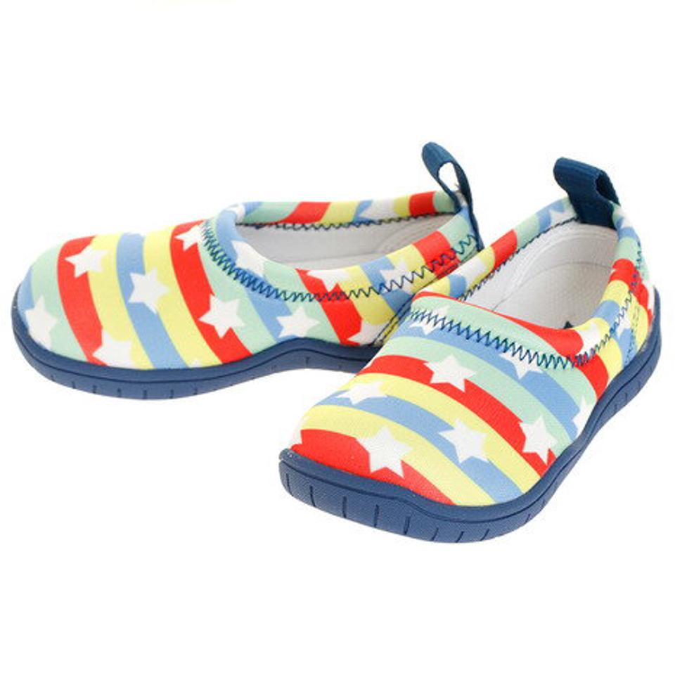 【9/5 24h限定エントリー＆対象4店舗買い回りで最大P10倍！】スキッポン（SKIPPON） ジュニア スリッポンシューズ カラフルスター NIKSKP0063 （キッズ）