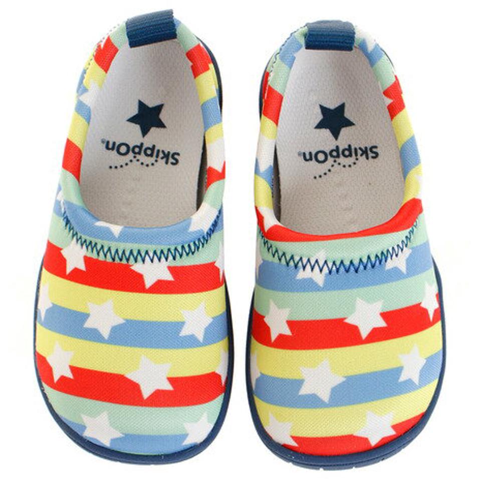 【9/5 24h限定エントリー＆対象4店舗買い回りで最大P10倍！】スキッポン（SKIPPON） ジュニア スリッポンシューズ カラフルスター NIKSKP0063 （キッズ）