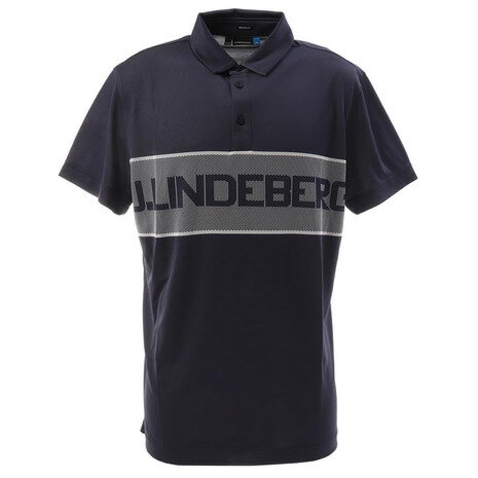 J.LINDEBERG ゴルフウェア メンズ ADE Regular FIT TX JAQ 半袖ポロシャツ 071-29350-098 (メンズ)