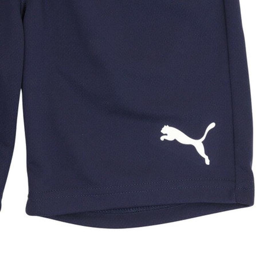 プーマ（PUMA）（キッズ）ジャージ 短パン ハーフパンツ ジュニア ネイビー ACTIVE 670748 06 NVY