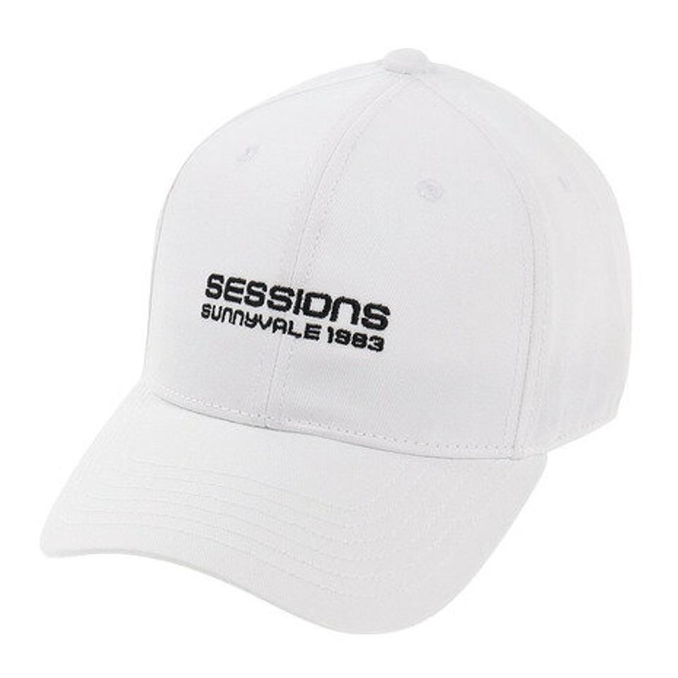 セッションズ（SESSIONS） プレーンロゴキャップ 218214 WHT （メンズ）