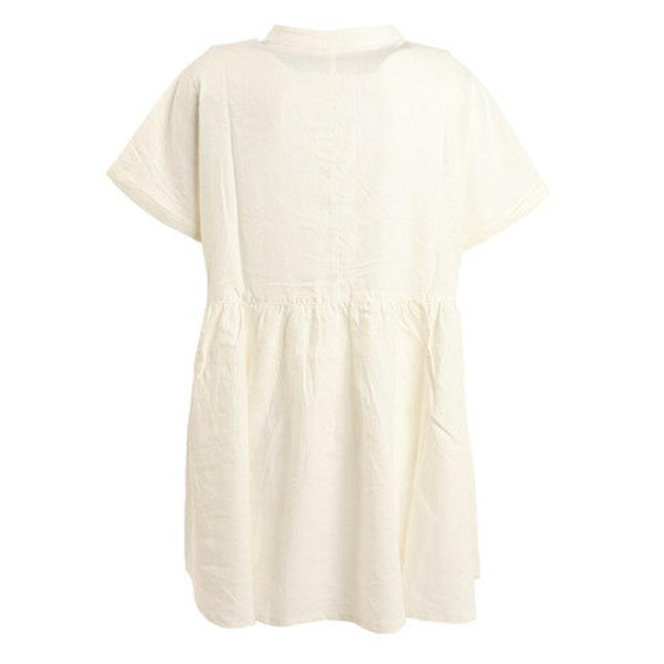 【ポイント10倍】エルケクス(ELKEX) フレアシャツ EKL2S14207 WHT (レディース)