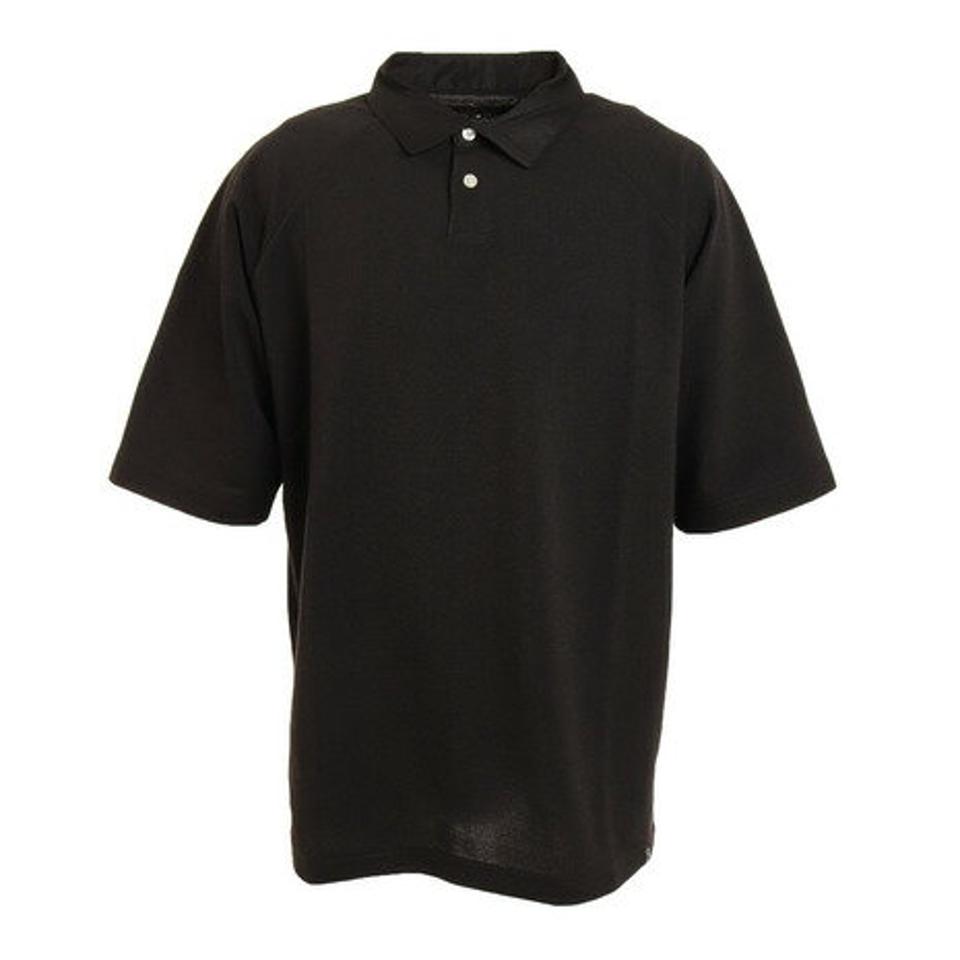 エルケクス(ELKEX)(メンズ)RUGBY WIDE ポロシャツ EKM2S14212 BLK