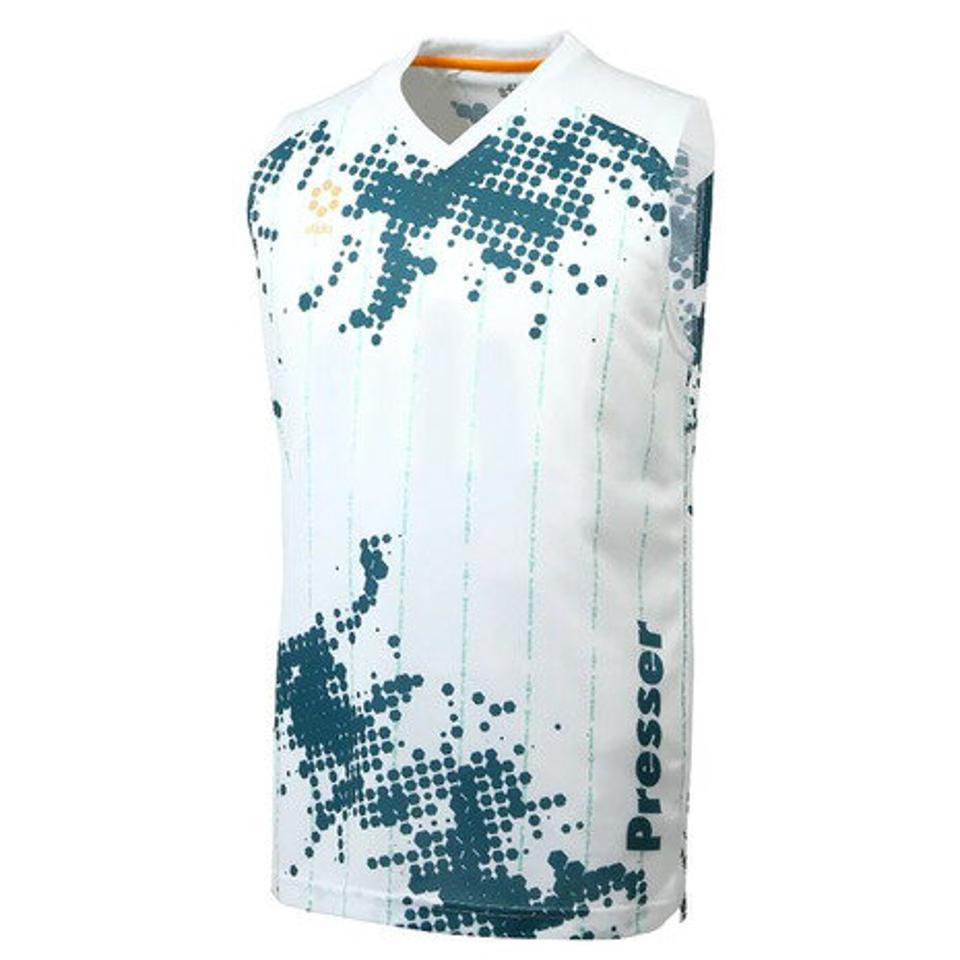 スフィーダ(SFIDA) サッカー フットサルウェア Presserプラクティスシャツ ノースリーブ SA-22106 WHT (メンズ)