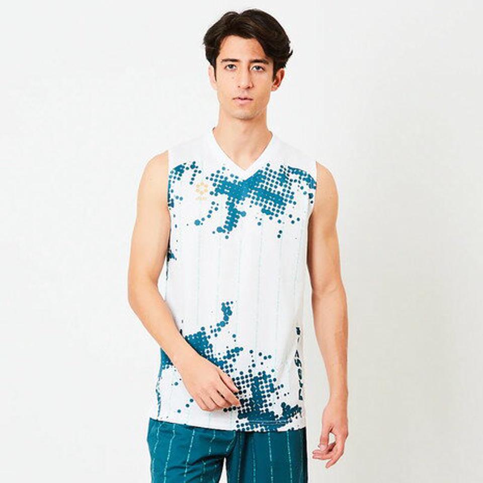 スフィーダ(SFIDA) サッカー フットサルウェア Presserプラクティスシャツ ノースリーブ SA-22106 WHT (メンズ)