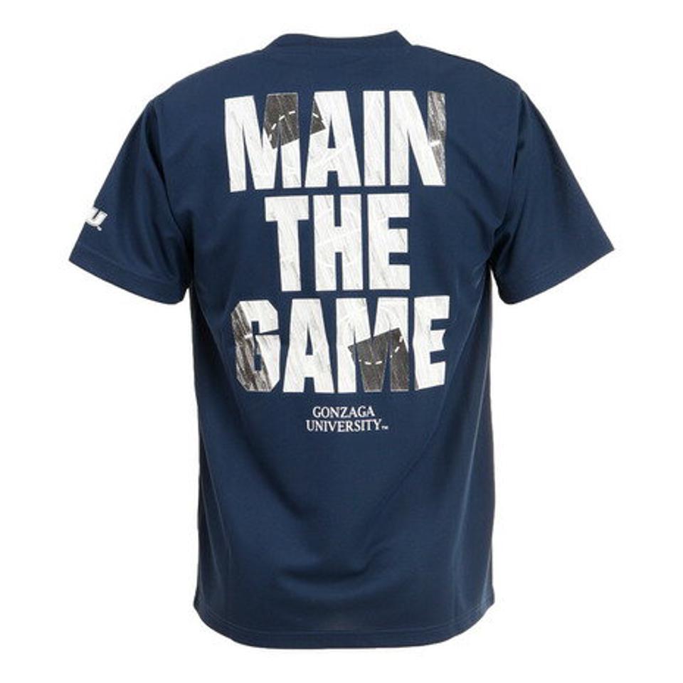 カレッジ（College）（メンズ）バスケットボールウェア UVカット プラシャツ GONZAGA CL8212009 NCAA Tシャツ ゴンザガ 練習着