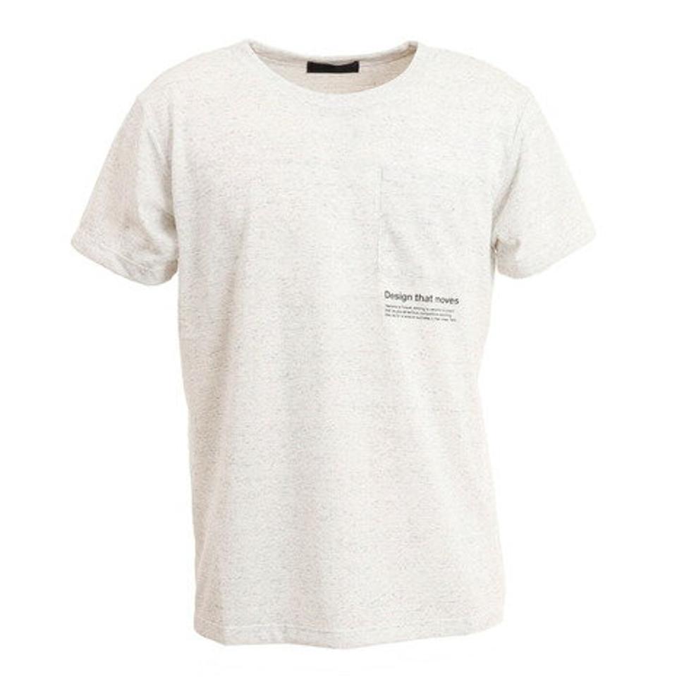 デサント（DESCENTE） ドライ 速乾 ヘザー半袖シャツ DMMTJA59 WHM （メンズ）