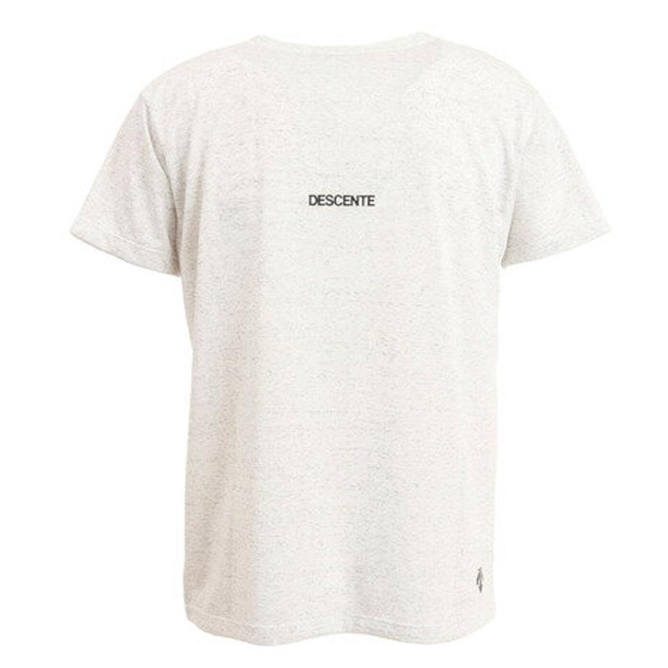 デサント（DESCENTE） ドライ 速乾 ヘザー半袖シャツ DMMTJA59 WHM （メンズ）