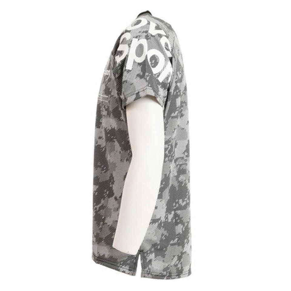 デサント（DESCENTE） ドライ 速乾 ジャガードグラフィック 半袖シャツ DMMTJA58 BKWH （メンズ）