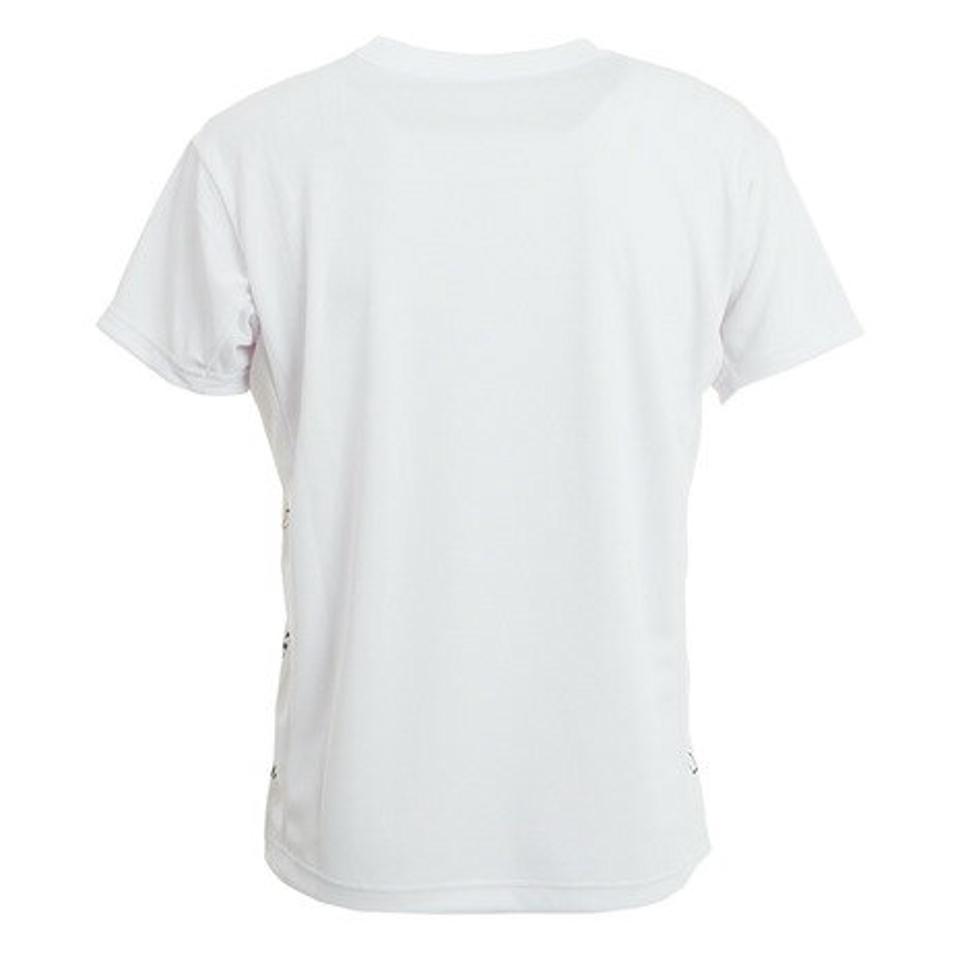 デサント（DESCENTE） ドライ 速乾 UV クール SUNSCREEN ヘザー半袖シャツ DMMTJA51 WH （メンズ）