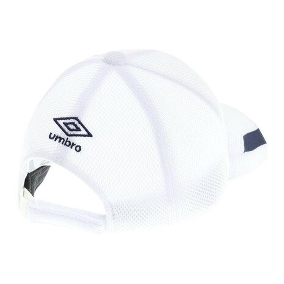 アンブロ（UMBRO） ジュニア はっ水メッシュキャップ UUDTJC03 WH （キッズ）