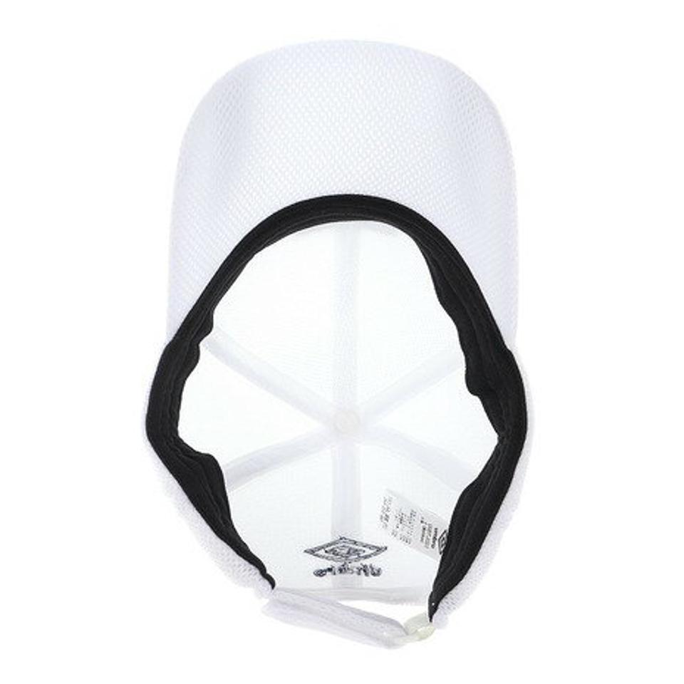 アンブロ（UMBRO） ジュニア はっ水メッシュキャップ UUDTJC03 WH （キッズ）