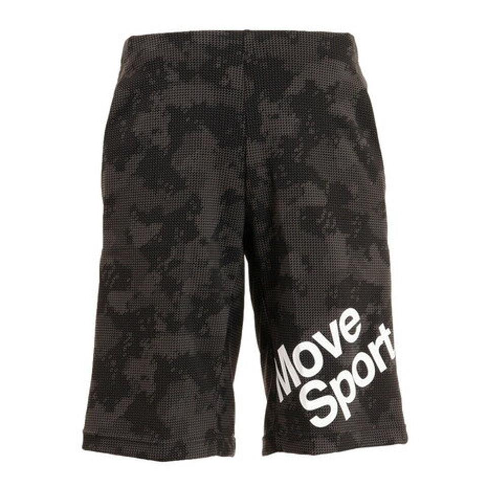 デサント（DESCENTE） S.F.TECH グラフィックスウェット ハーフパンツ DMMTJG22 BK （メンズ）