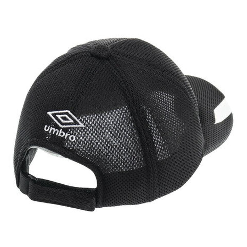 アンブロ（UMBRO） ジュニア はっ水メッシュキャップ UUDTJC03 BK （キッズ）