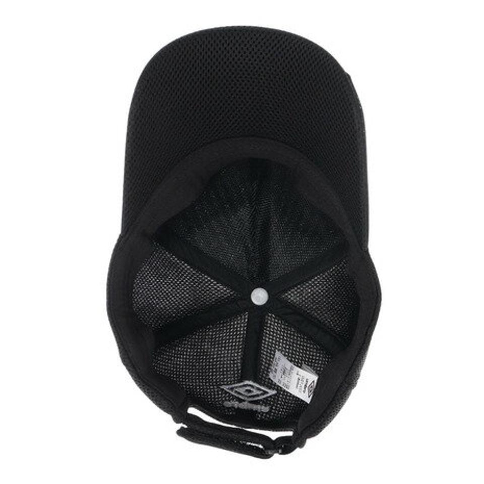 アンブロ（UMBRO） ジュニア はっ水メッシュキャップ UUDTJC03 BK （キッズ）