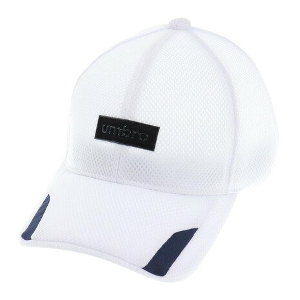 アンブロ(UMBRO) はっ水メッシュキャップ UUATJC03 WH (メンズ、レディース)