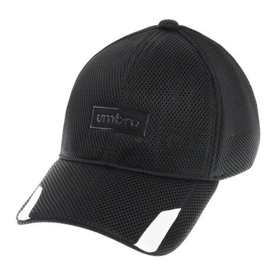 アンブロ（UMBRO） はっ水メッシュキャップ UUATJC03 BK （メンズ、レディース）
