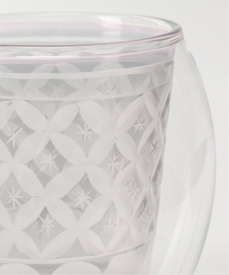 【goyemon / ごゑもん】KIRIKO×DOUBLE WALL GLASS "Fuwan" 2個セット（BOICE FROM BAYCREW'S）