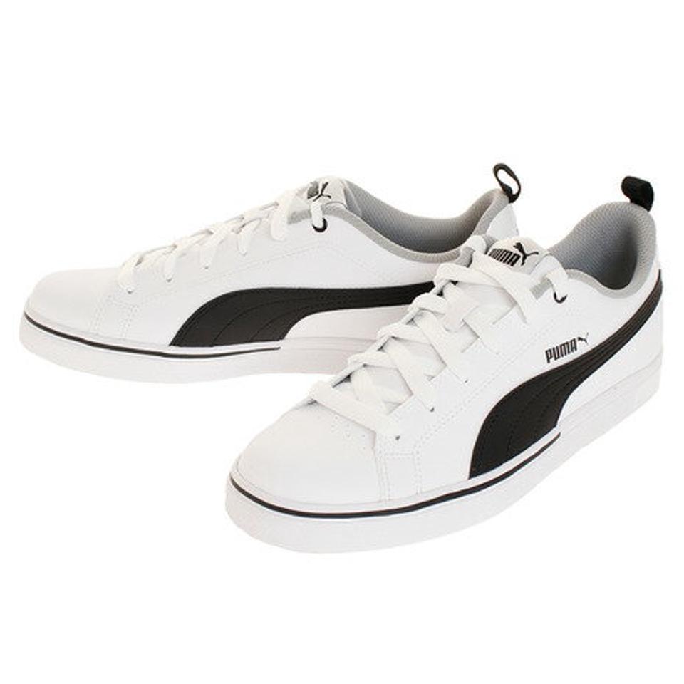 プーマ(PUMA) スニーカー ブレークポイントVULC 372290-02 スポーツシューズ ホワイト 白 通学 学生 (メンズ)