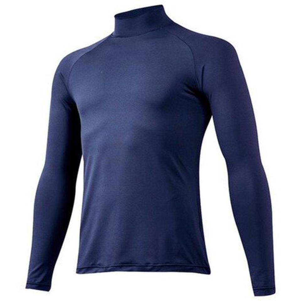 【10/5 24h限定 エントリー＆対象3店舗買い回りで最大P10倍！】ミズノ（MIZUNO）（キッズ）野球 アンダーシャツ ジュニア ジュニア ゼロプラス ハイネック長袖 インナー シャツ 12JA5P5114