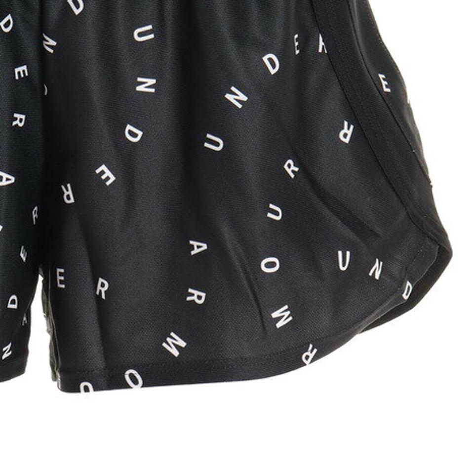 アンダーアーマー（UNDER ARMOUR） プレーアップ3.0 プリント 1351979 BLK/WHT AT ショートパンツ ハーフパンツ 短パン （レディース）