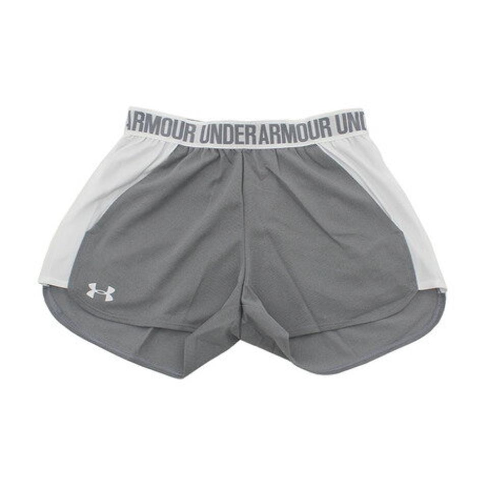 アンダーアーマー（UNDER ARMOUR） プレイアップ ショートパンツ 2.0 1292231 TGH/WHT/WHT AT オンライン価格 （レディース）