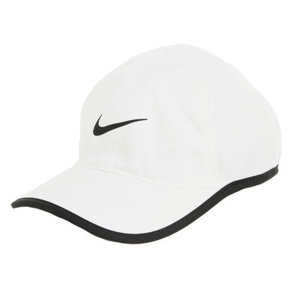 ナイキ(NIKE)(キッズ)帽子 キッズ ジュニア フェザーライト キャップ 739376-100SP16 日よけ 熱中症対策