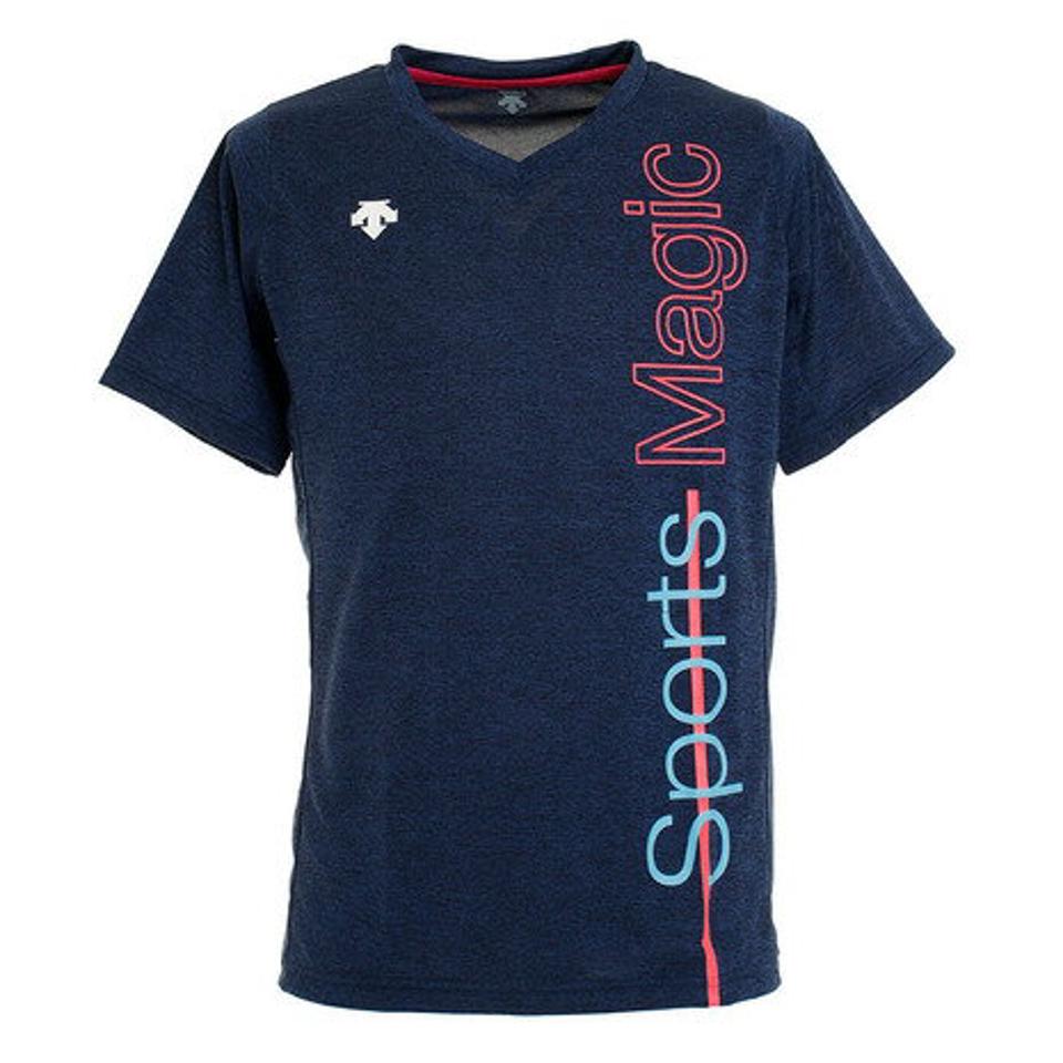 デサント（DESCENTE） 半袖プラクティスシャツ DVUPJA54 NVM （メンズ）