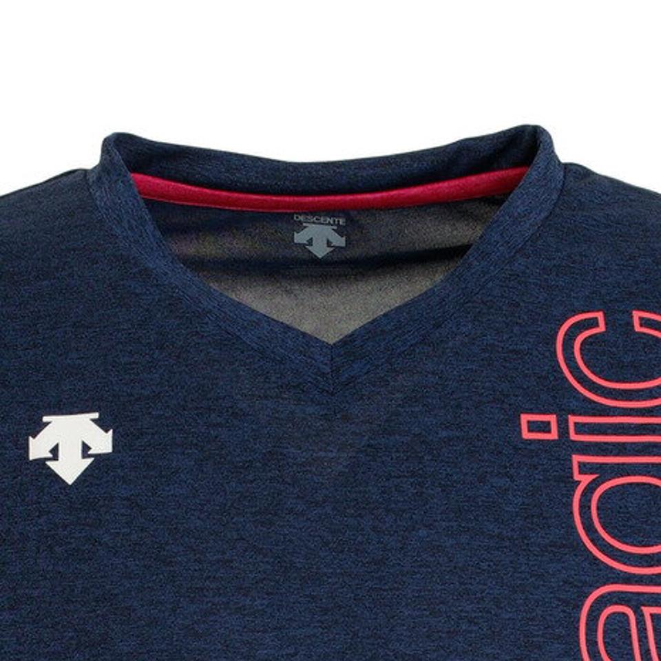 デサント（DESCENTE） 半袖プラクティスシャツ DVUPJA54 NVM （メンズ）