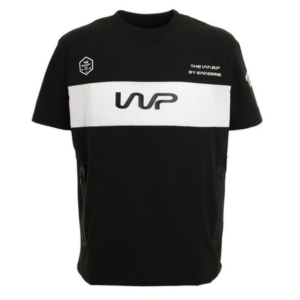 【10/26 10:00〜10/28 23:59迄 エントリー＆対象3店舗買い回りで最大P10倍！】ザ・ワープ・バイ・エネーレ（The Warp By Ennerre） サッカー フットサルウェア ハーフ ピステトップス WF3KJH65 BLK （メンズ）