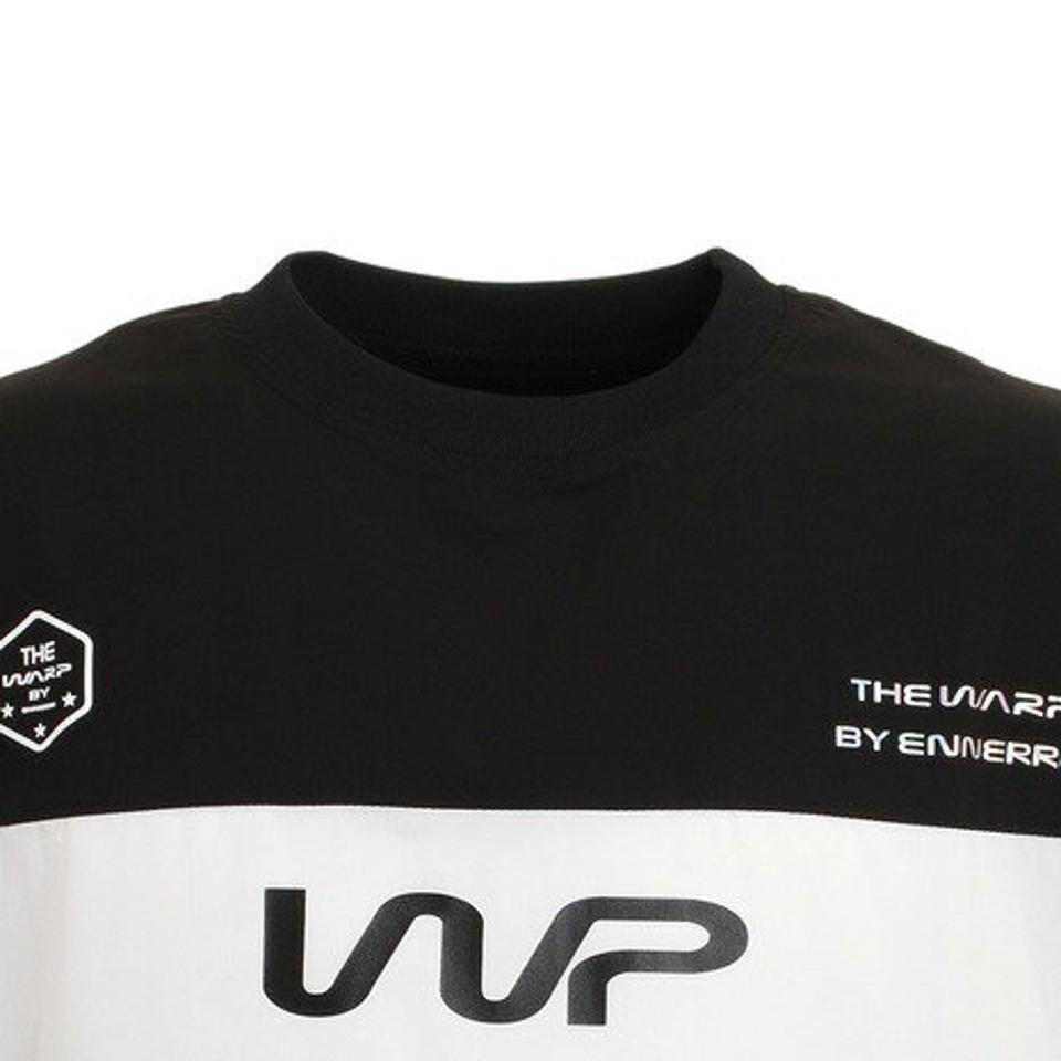 【10/26 10:00〜10/28 23:59迄 エントリー＆対象3店舗買い回りで最大P10倍！】ザ・ワープ・バイ・エネーレ（The Warp By Ennerre） サッカー フットサルウェア ハーフ ピステトップス WF3KJH65 BLK （メンズ）