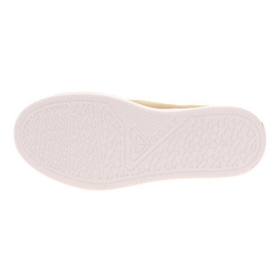 ロキシー(ROXY)(レディース)スニーカー キャンパス地 スリッポン キャメル ライトアップキャンパス LIGHT UP CAAS 21SPRFT211404