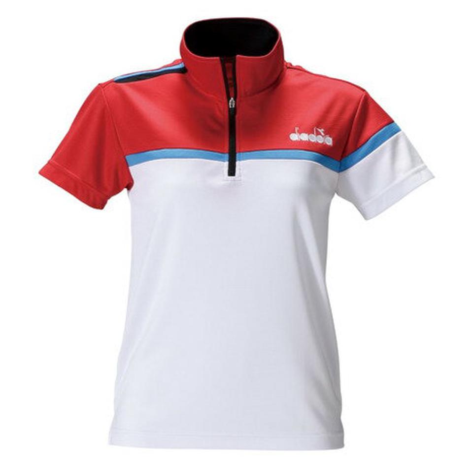 ディアドラ（diadora）（レディース） ゲームシャツ DTG0345 半袖シャツ テニス バドミントン ウェア