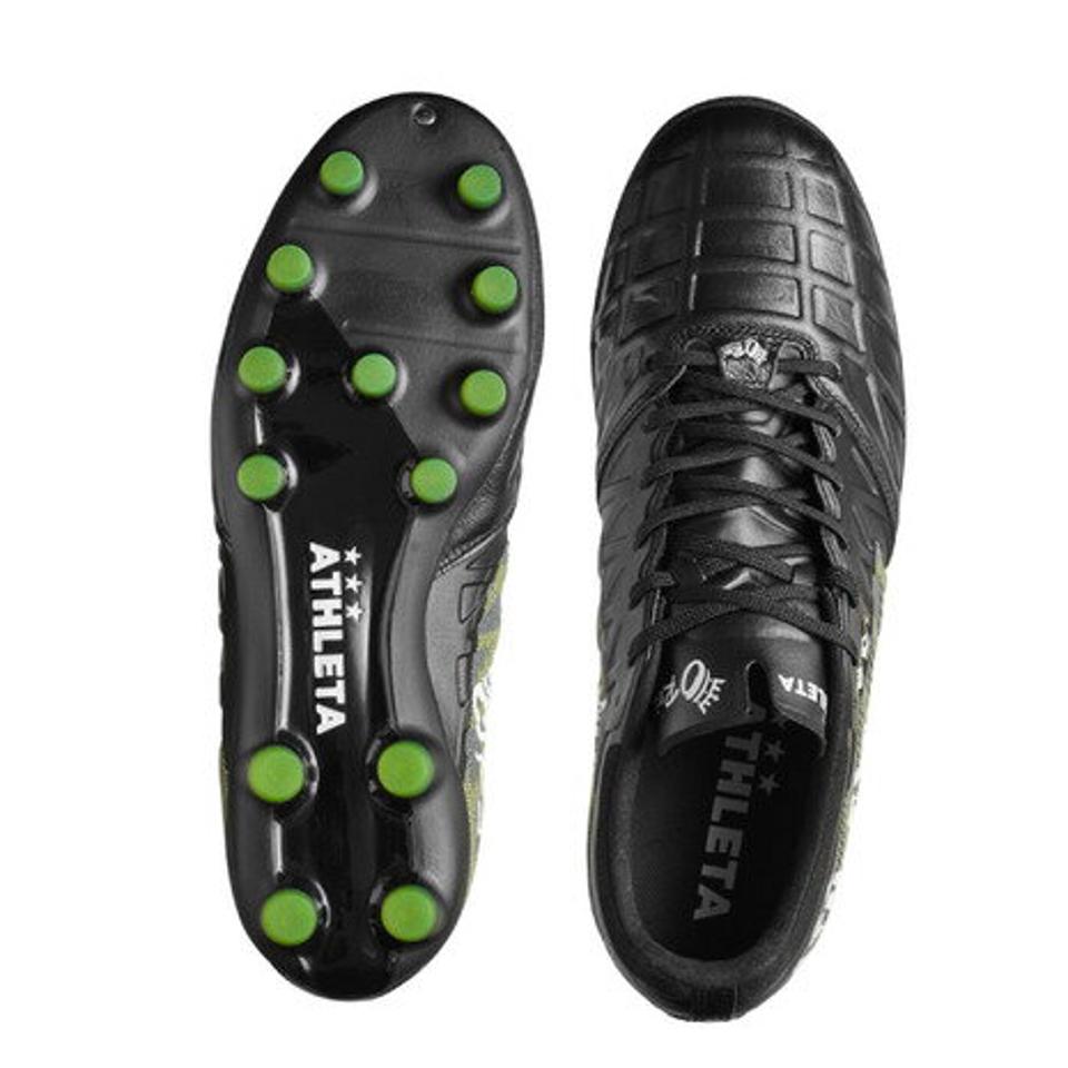 アスレタ（ATHLETA）（メンズ）サッカースパイク O-Rei Futebol TN006 10011N BLK×FYE