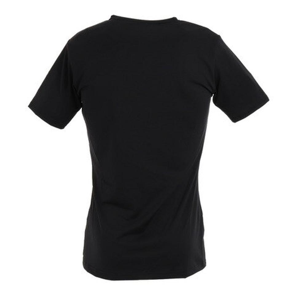 パフォーマンスギア（PG） サッカー ウェア メンズ ストレッチ丸首半袖シャツ 741PG9ES4528BLK インナー アンダーシャツ （メンズ）