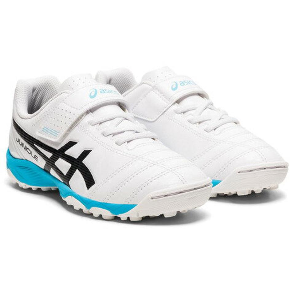 アシックス（ASICS） ジュニアサッカートレーニングシューズ JUNIOLE 5 TF 1104A009 102 サッカーシューズ トレシュー （キッズ）