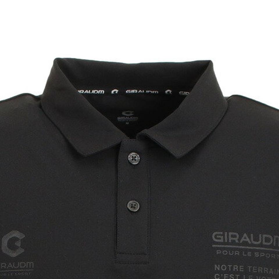 ジローム（GIRAUDM）（メンズ）ドライプラス カチオンポロシャツ 863GM1HD6842 BLK