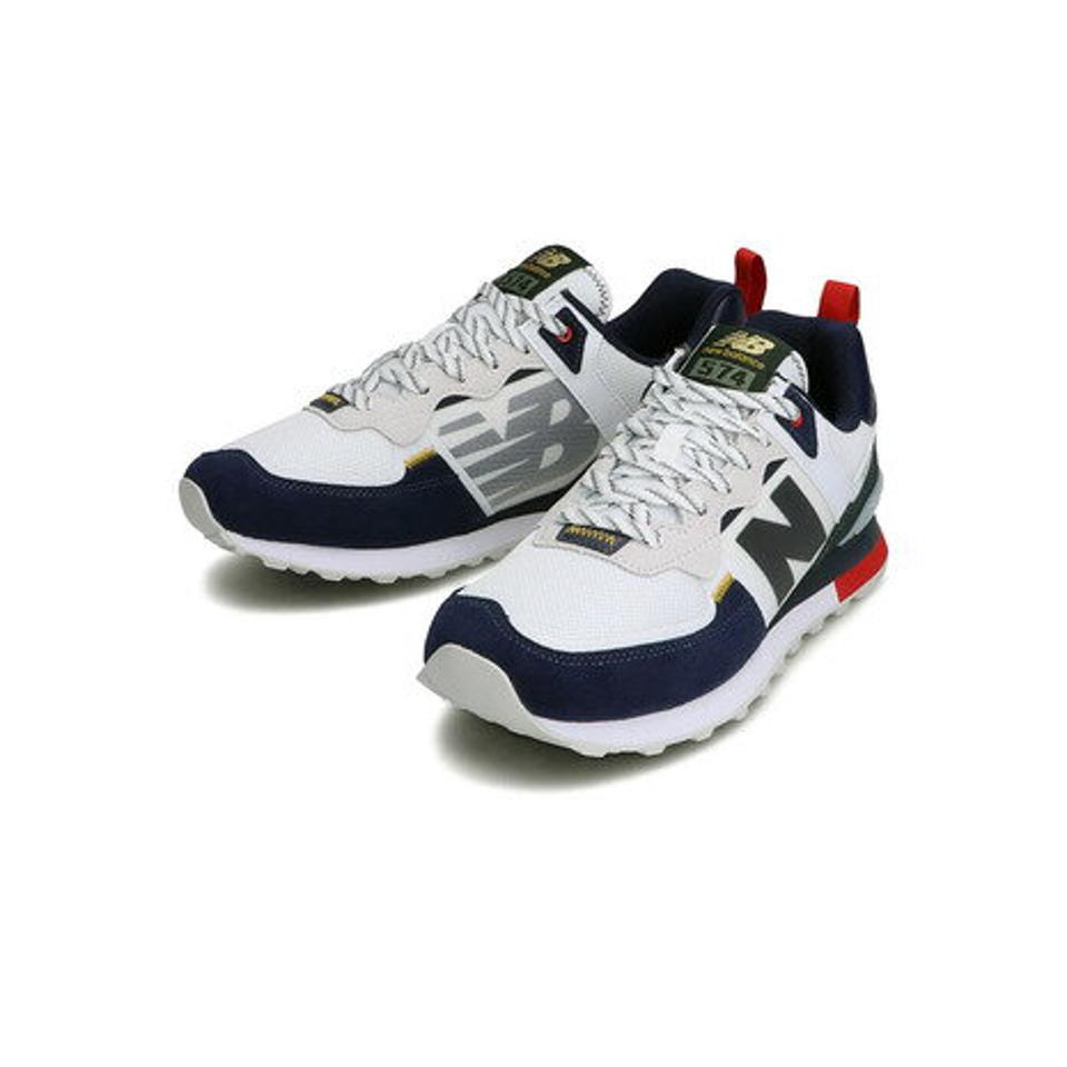 【20%OFFクーポン対象 8/11まで】ニューバランス（new balance） スニーカー ホワイト ネイビー ML574 IX2 スポーツシューズ 靴 シューズ メンズ レディース （メンズ、レディース）