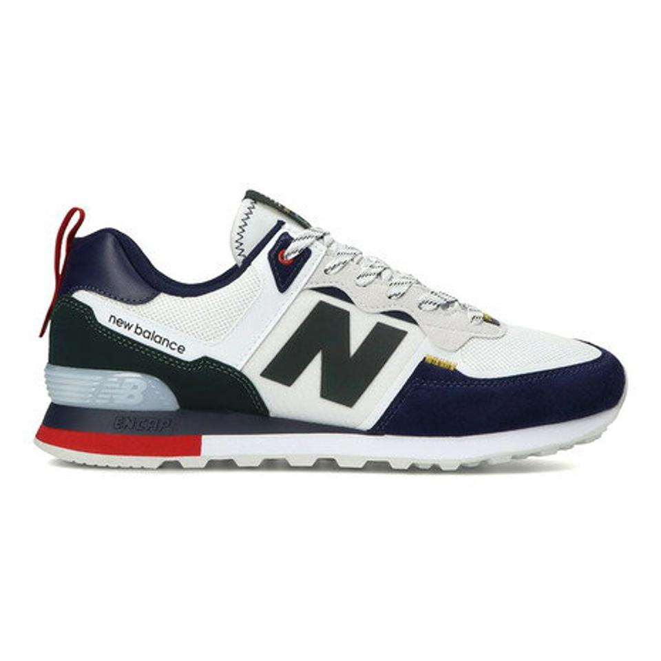 【20%OFFクーポン対象 8/11まで】ニューバランス（new balance） スニーカー ホワイト ネイビー ML574 IX2 スポーツシューズ 靴 シューズ メンズ レディース （メンズ、レディース）