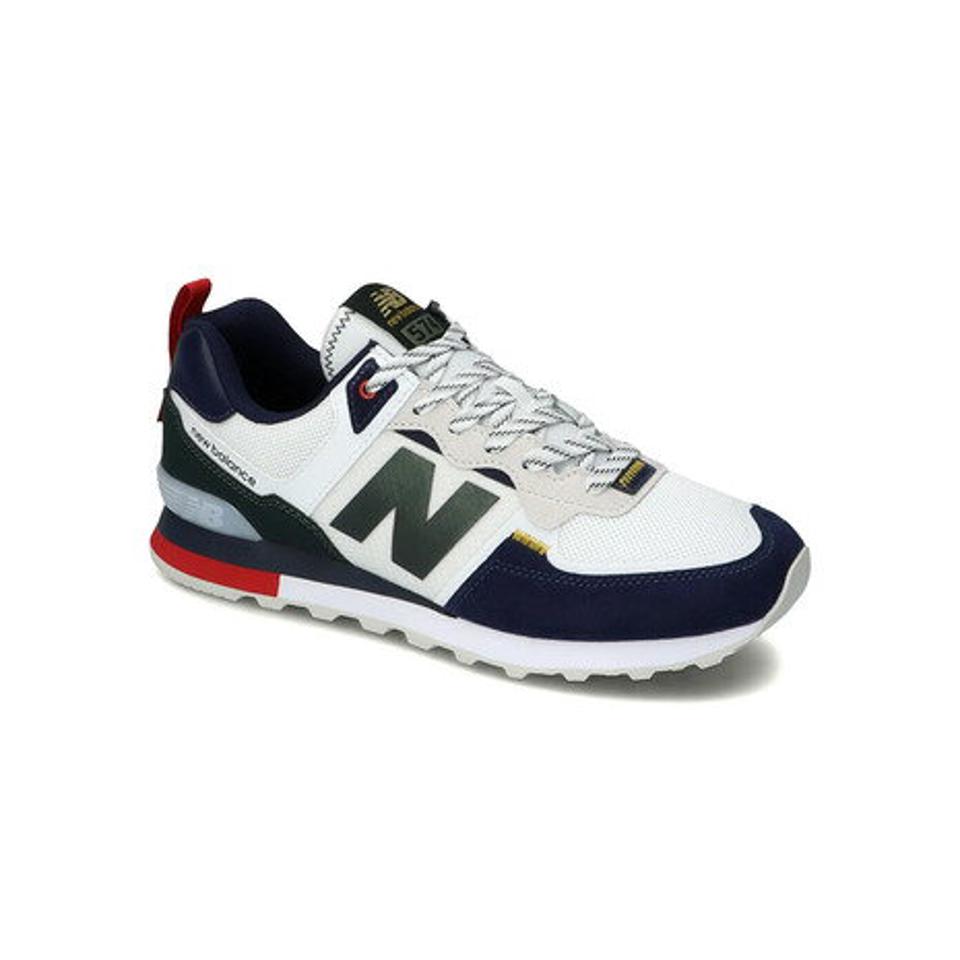 【20%OFFクーポン対象 8/11まで】ニューバランス（new balance） スニーカー ホワイト ネイビー ML574 IX2 スポーツシューズ 靴 シューズ メンズ レディース （メンズ、レディース）