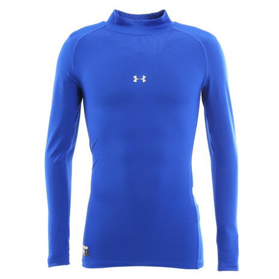 アンダーアーマー（UNDER ARMOUR） コールドギアアーマー ロングスリーブ モックシャツ 1346864 RYL BB 防寒 トレーニング 冬用 インナー ハイネック （メンズ）