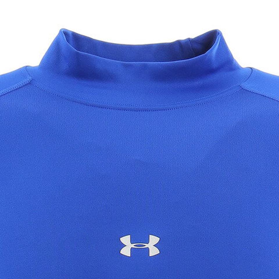 アンダーアーマー（UNDER ARMOUR） コールドギアアーマー ロングスリーブ モックシャツ 1346864 RYL BB 防寒 トレーニング 冬用 インナー ハイネック （メンズ）