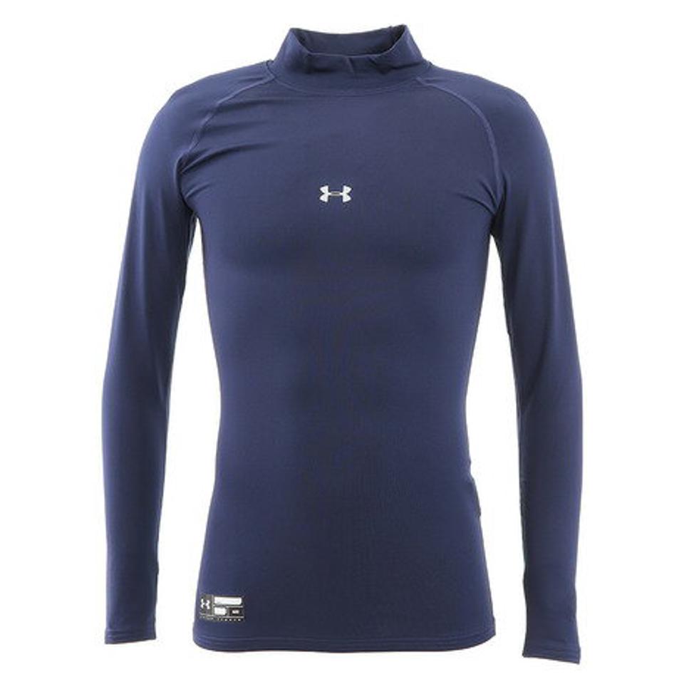 アンダーアーマー（UNDER ARMOUR）（メンズ） コールドギアアーマー ロングスリーブ モックシャツ 1346864 防寒 トレーニング 冬用 インナー ハイネック
