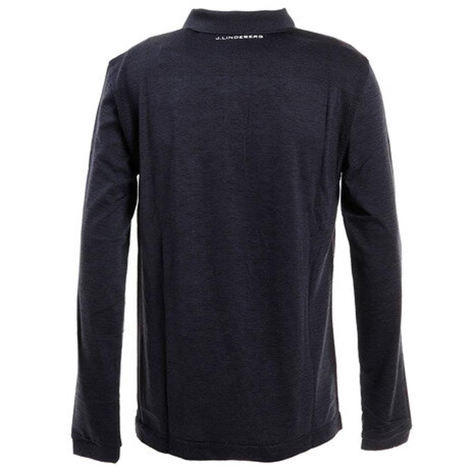 J.LINDEBERG ゴルフウエア メンズ SMU M Isaac-Light 長袖ポロシャツ 071-21950-098 （メンズ）