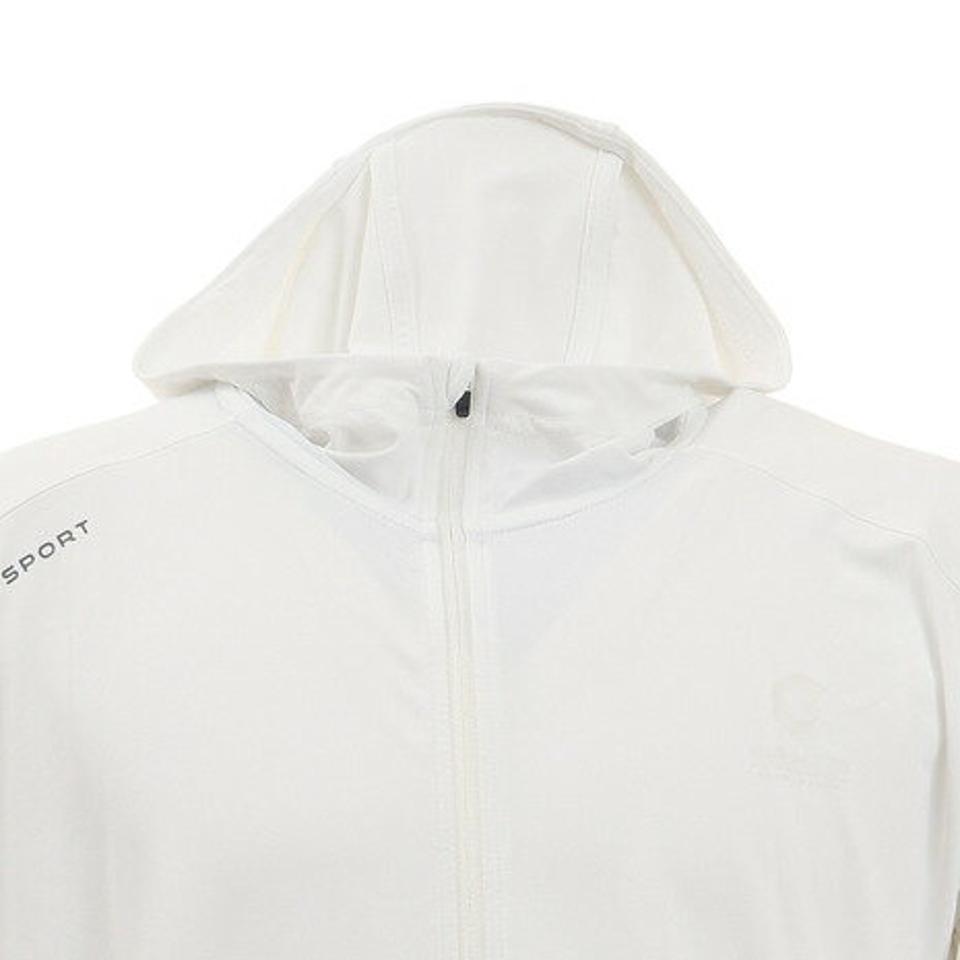 ジローム（GIRAUDM）（メンズ）ドライプラス シャインブロックパーカー 860GM1HD6833 WHT