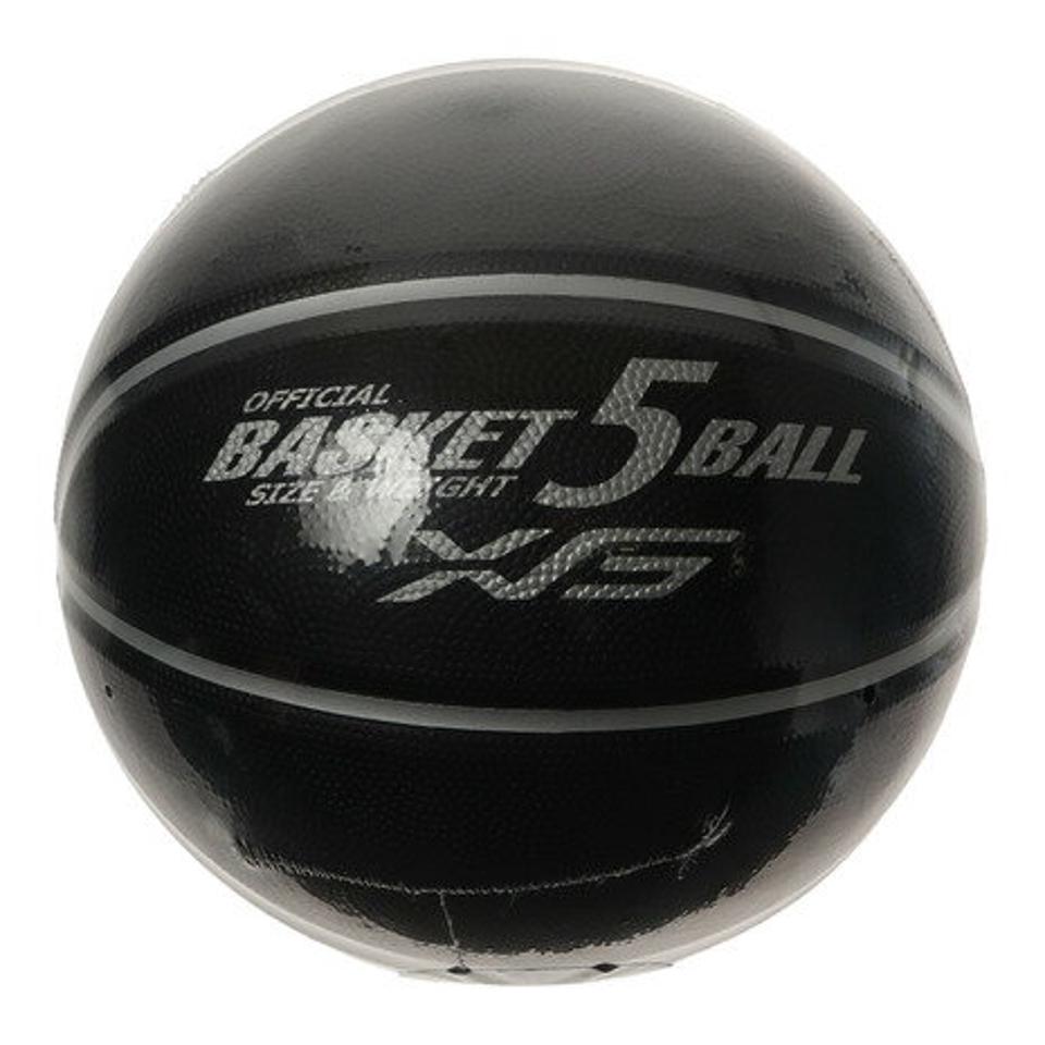 エックスティーエス（XTS） バスケットボール 5号球 781G1ZK5887 BLKSLV （キッズ）